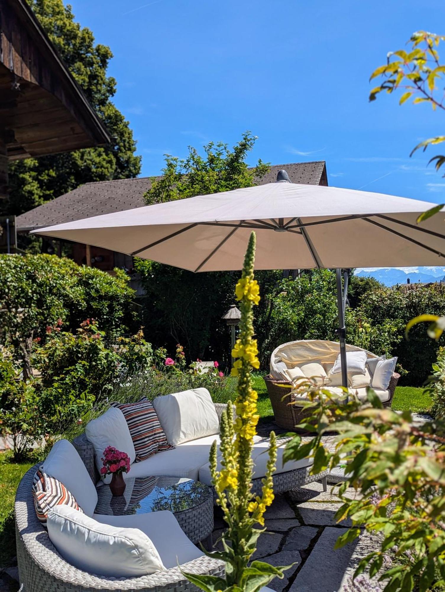 Swiss Mountain-Valley View Lodge Erlenbach im Simmental Esterno foto