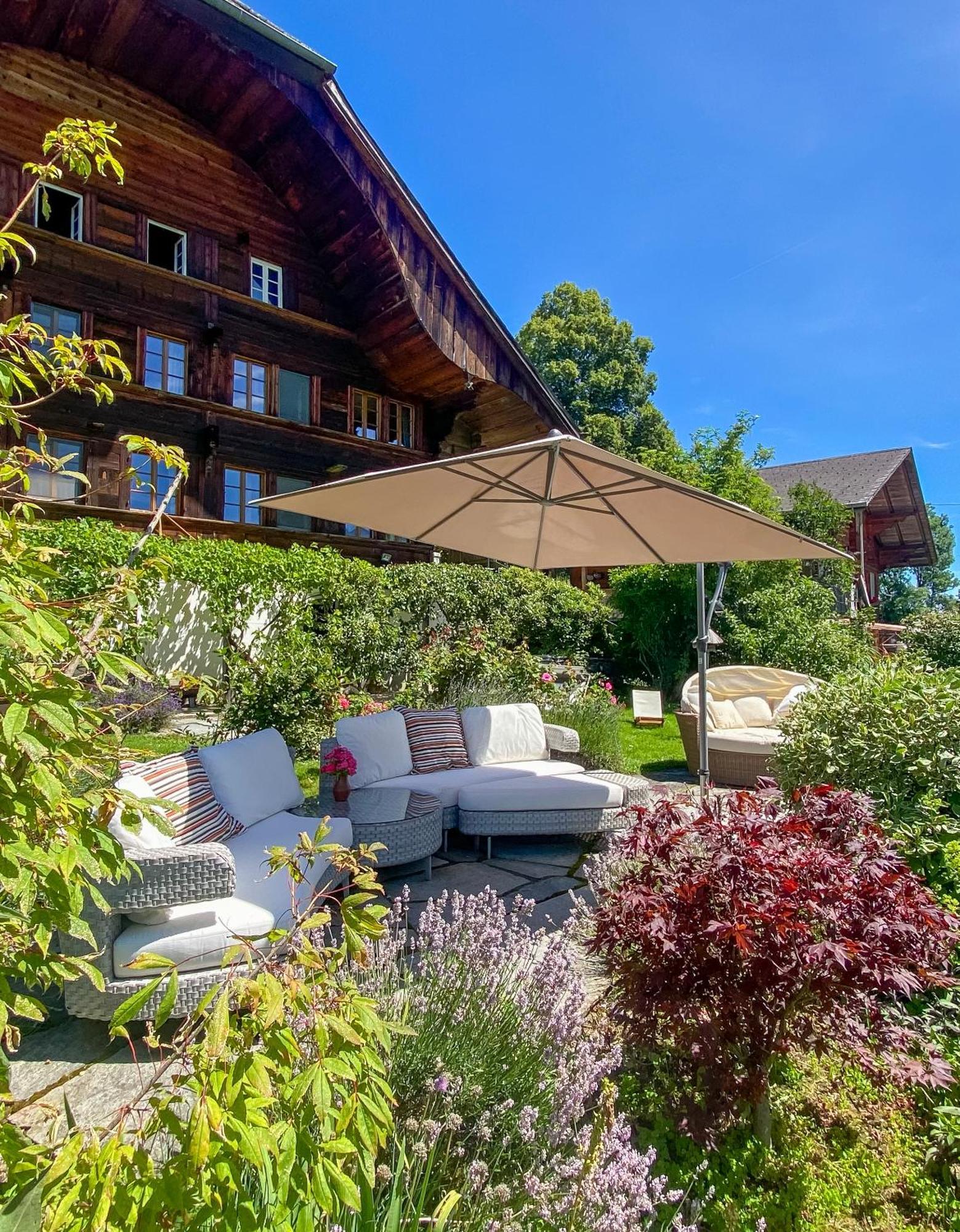 Swiss Mountain-Valley View Lodge Erlenbach im Simmental Esterno foto